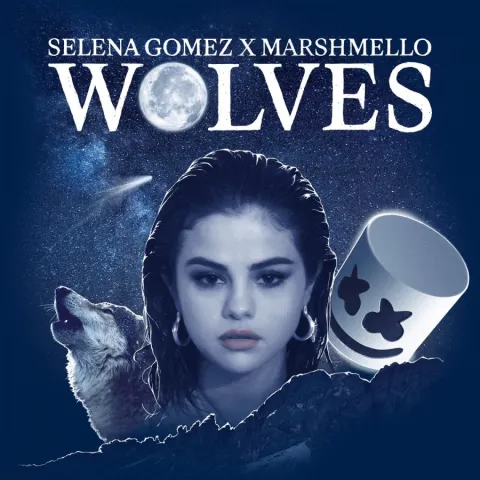 Selena Gomez & Marshmello Wolves cover artwork