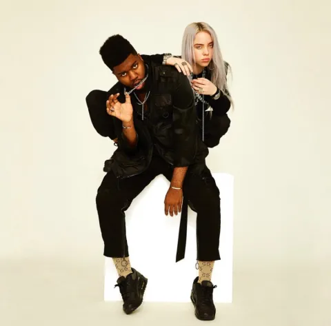 Billie Eilish & Khalid lovely cover artwork