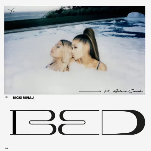 Nicki Minaj featuring Ariana Grande — Bed cover artwork