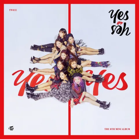 TWICE YES or YES cover artwork