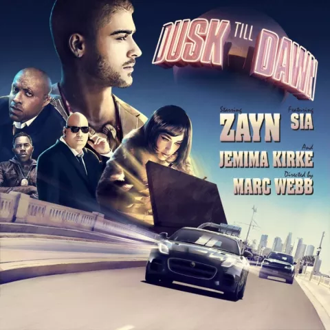 ZAYN ft. featuring Sia Dusk Till Dawn cover artwork