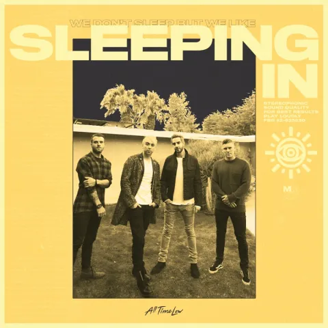 All Time Low — Sleeping In cover artwork