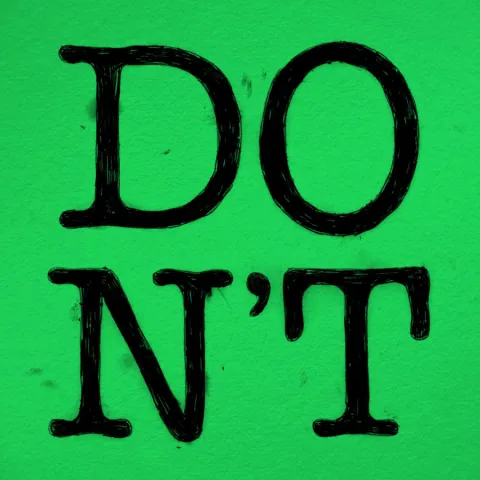 Ed Sheeran Don't EP cover artwork