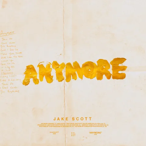 Jake Scott — Anymore cover artwork