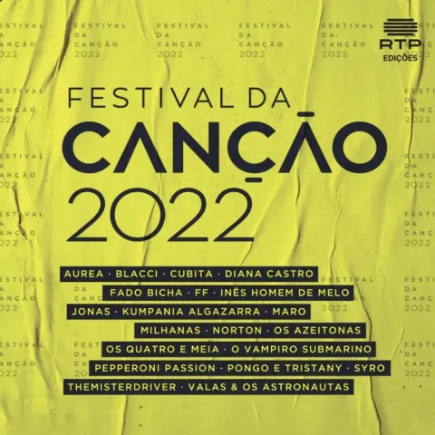 Various Artists Festival da Cançāo 2022 cover artwork