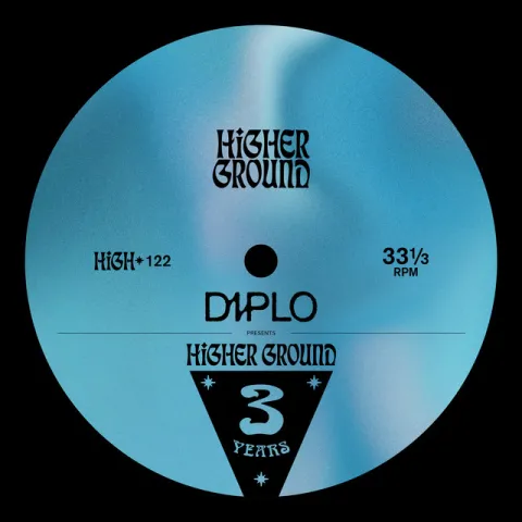 Diplo Diplo Presents Higher Ground 3 Years LP cover artwork