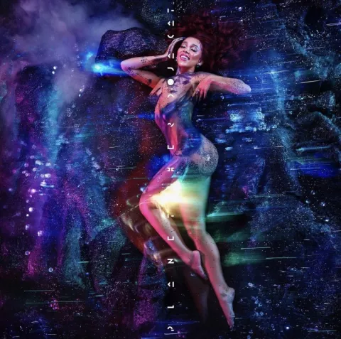 Doja Cat featuring Ariana Grande — I Don&#039;t Do Drugs cover artwork