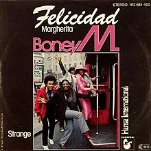 Boney M. — Felicidad (Margherita) cover artwork