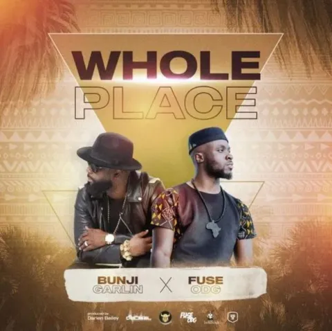 Bunji Garlin & Fuse ODG Whole Place cover artwork