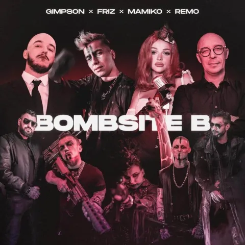 Gimpson, Mamiko, Friz, & Remo Bombsite B cover artwork