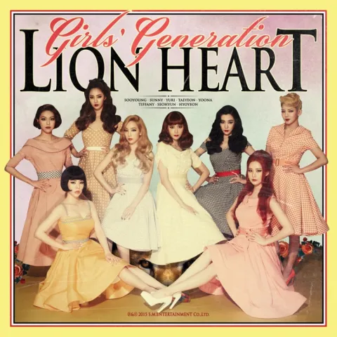 Girls&#039; Generation — Lion Heart cover artwork