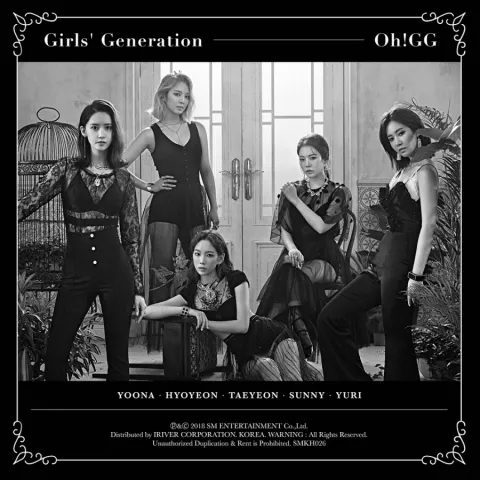 Girls&#039; Generation-Oh!GG — Fermata cover artwork