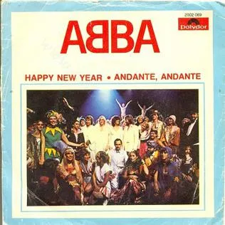 ABBA — Happy New Year cover artwork