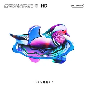 Oliver Heldens & DJs from Mars featuring JD Davis — Blue Monday cover artwork