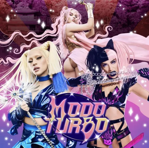 Luísa Sonza & Pabllo Vittar featuring Anitta — MODO TURBO cover artwork