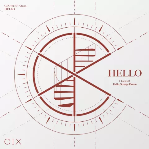 CIX HELLO Chapter Ø : Hello, Strange Dream cover artwork
