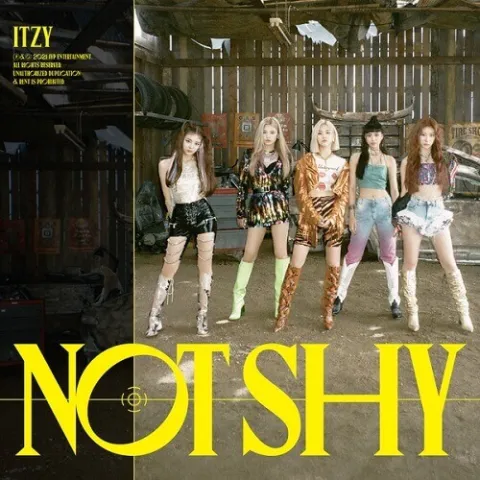 ITZY Not Shy (English Ver.) cover artwork