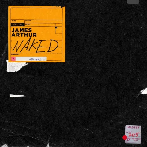 James Arthur — Naked cover artwork