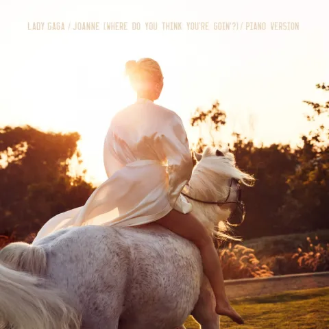 Lady Gaga — Joanne (Where Do You Think You&#039;re Goin&#039;?) cover artwork