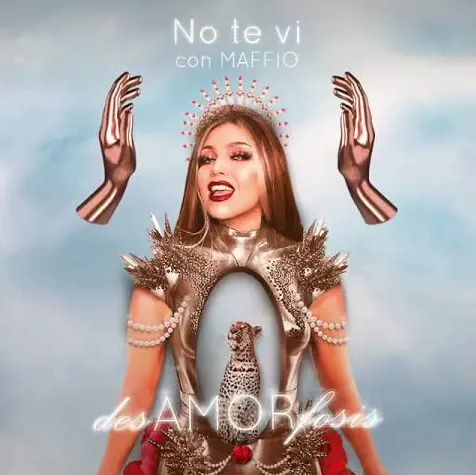 Thalía featuring Maffio — No Te Vi cover artwork