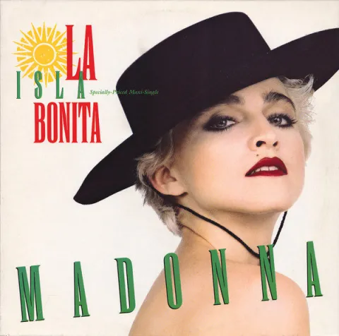 Madonna La Isla Bonita cover artwork