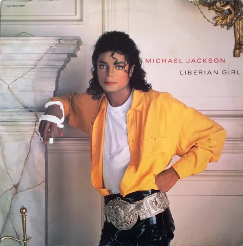 Michael Jackson — Liberian Girl cover artwork