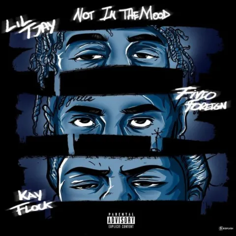 Lil Tjay featuring Fivio Foreign & Kay Flock — Not In The Mood cover artwork