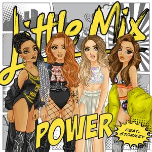 Little Mix ft. featuring Stormzy Power cover artwork
