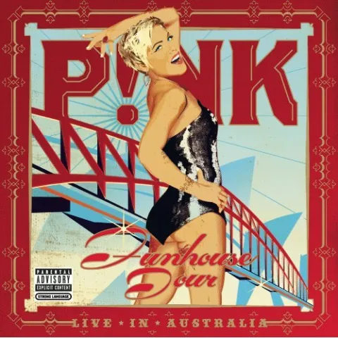 P!nk Funhouse Tour: Live in Australia cover artwork