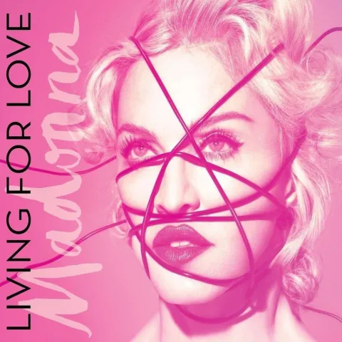 Madonna — Living for Love cover artwork