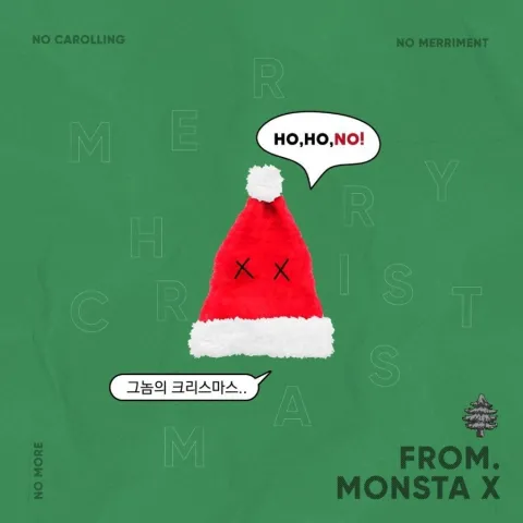 MONSTA X Lonely Christmas cover artwork
