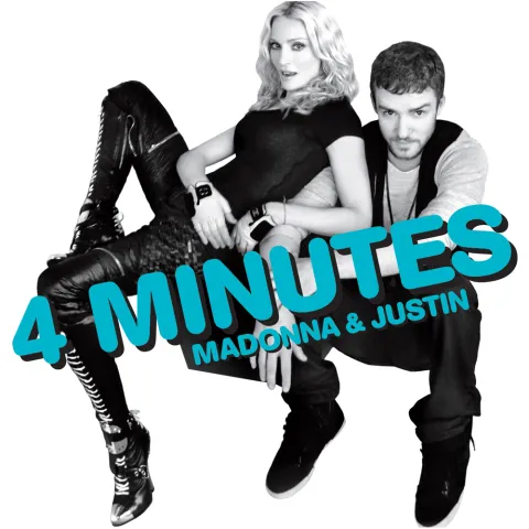 Madonna featuring Justin Timberlake & Timbaland — 4 Minutes cover artwork