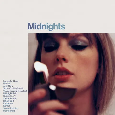 Taylor Swift — Midnights cover artwork