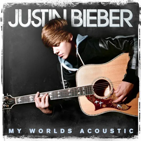 Justin Bieber My Worlds (Acoustic) cover artwork