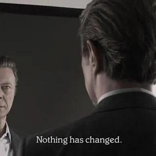 David Bowie Nothing Has Changed cover artwork