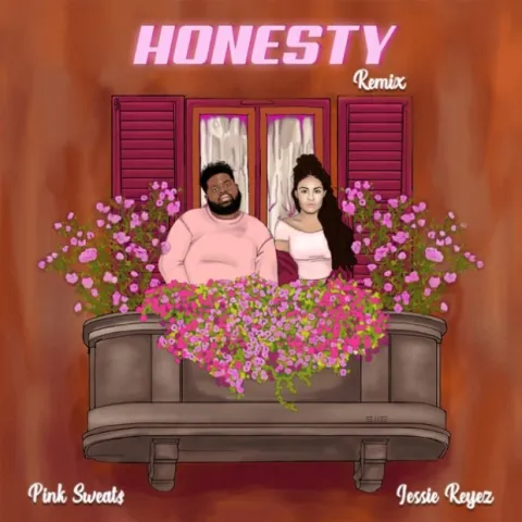 Pink Sweat$ ft. featuring Jessie Reyez Honesty (remix) cover artwork