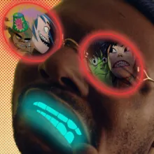 Gorillaz featuring ScHoolboy Q — Pac-Man cover artwork