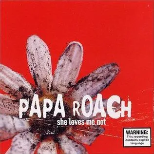 Papa Roach — She Loves Me Not cover artwork
