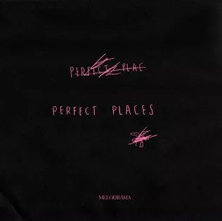 Lorde Perfect Places cover artwork
