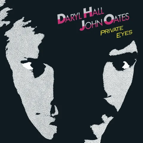 Daryl Hall and John Oates Private Eyes cover artwork