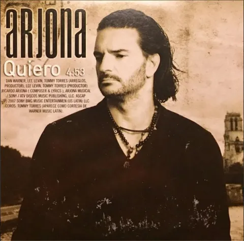 Ricardo Arjona — Quiero cover artwork