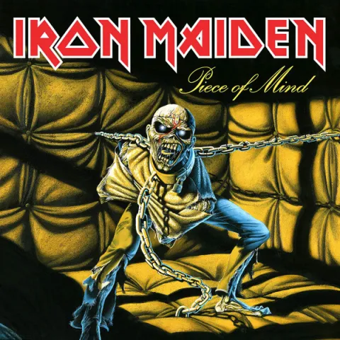 Iron Maiden Piece of Mind cover artwork