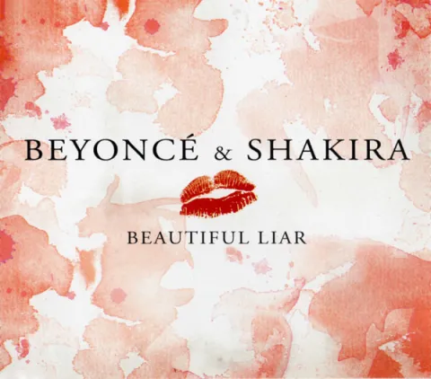 Beyoncé & Shakira Beautiful Liar (Bello Embustero) cover artwork
