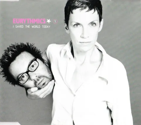 Eurythmics — I Saved the World Today cover artwork