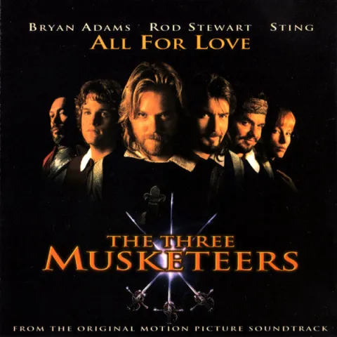 Bryan Adams, Rod Stewart, & Sting — All for Love cover artwork