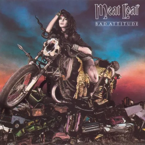 Meat Loaf Bad Attitude cover artwork