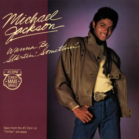 Michael Jackson — Wanna Be Startin&#039; Somethin&#039; cover artwork