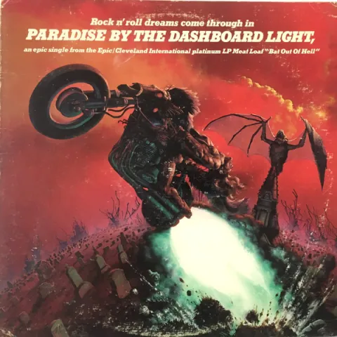 Meat Loaf Paradise by the Dashboard Light cover artwork