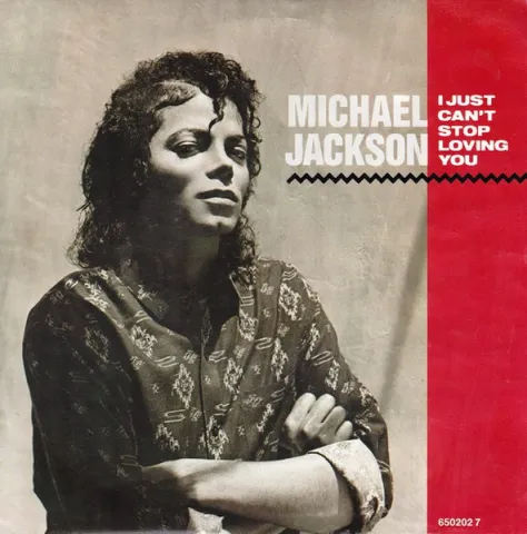 Michael Jackson featuring Siedah Garrett — I Just Can&#039;t Stop Loving You cover artwork
