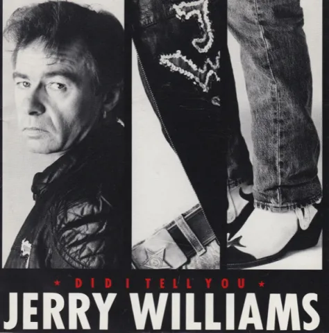 Jerry Williams — Did I Tell You cover artwork